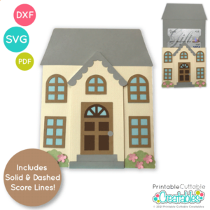 New Home Gift Card Holder SVG File