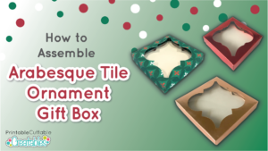 Arabesque Tile Ornament Box Assembly