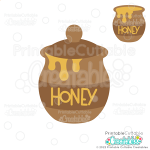 Honey Pot SVG Cut File