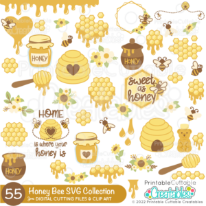 Honey Bee SVG Collection