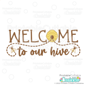 Welcome to Our Hive SVG File