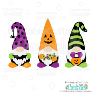 Halloween Gnomes SVG Cut Files