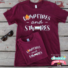 Layering Heat Transfer Vinyl - HTV with Multiple Colors