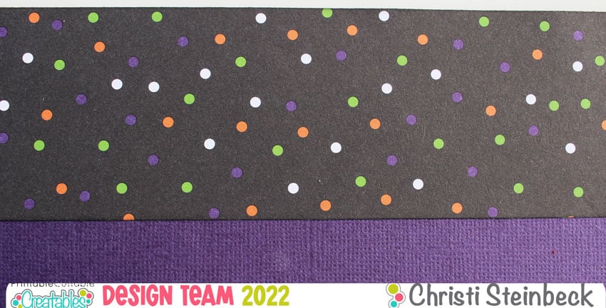 Wickedly Cute Halloween Scrapbook Layout 3 Choosing Paper for a Scrapbook Layout