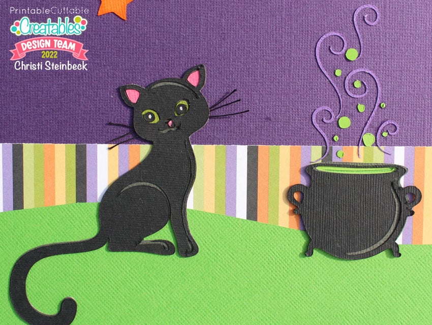 Wickedly Cute Halloween Scrapbook Layout 6 Cute Halloween Scrapbook Idea