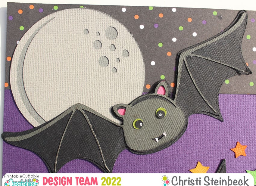 Wickedly Cute Halloween Scrapbook Layout 5 Cute Halloween Bat Scrapbook Layout Idea