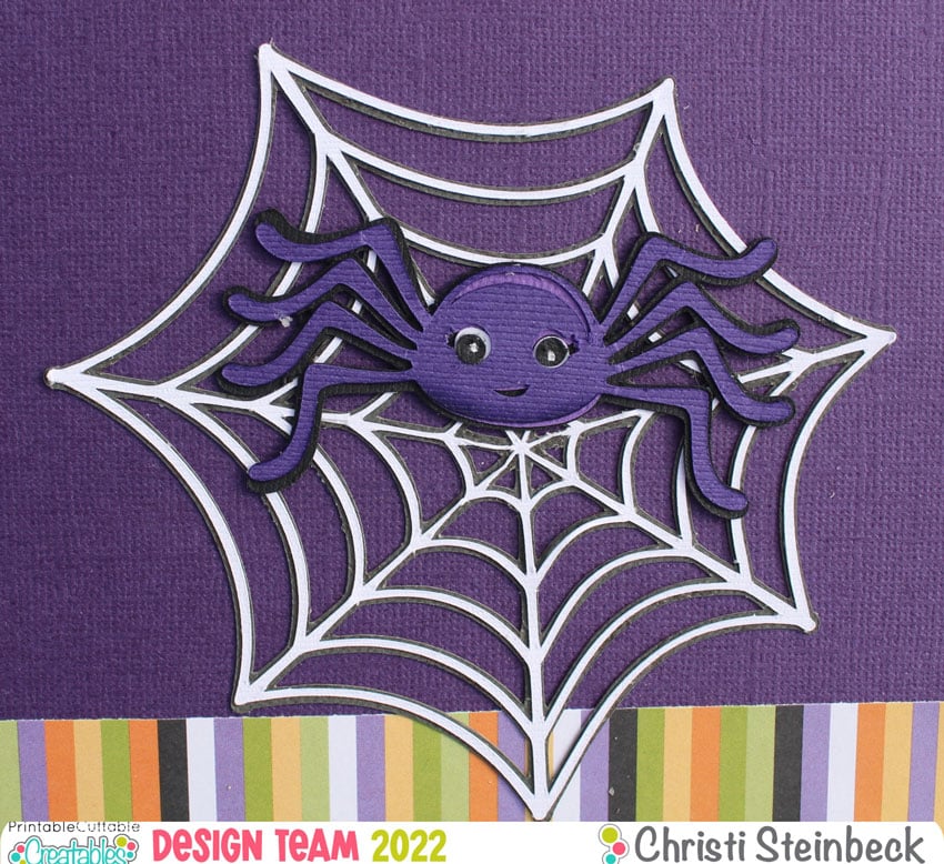 Wickedly Cute Halloween Scrapbook Layout 8 Cute Spider Halloween Scrapbook Layout Idea