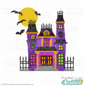 Haunted House SVG Cut File