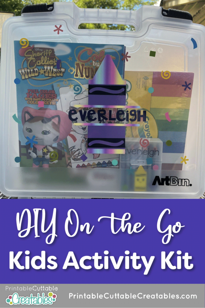 DIY On the Go Kids Travel Activity Kit