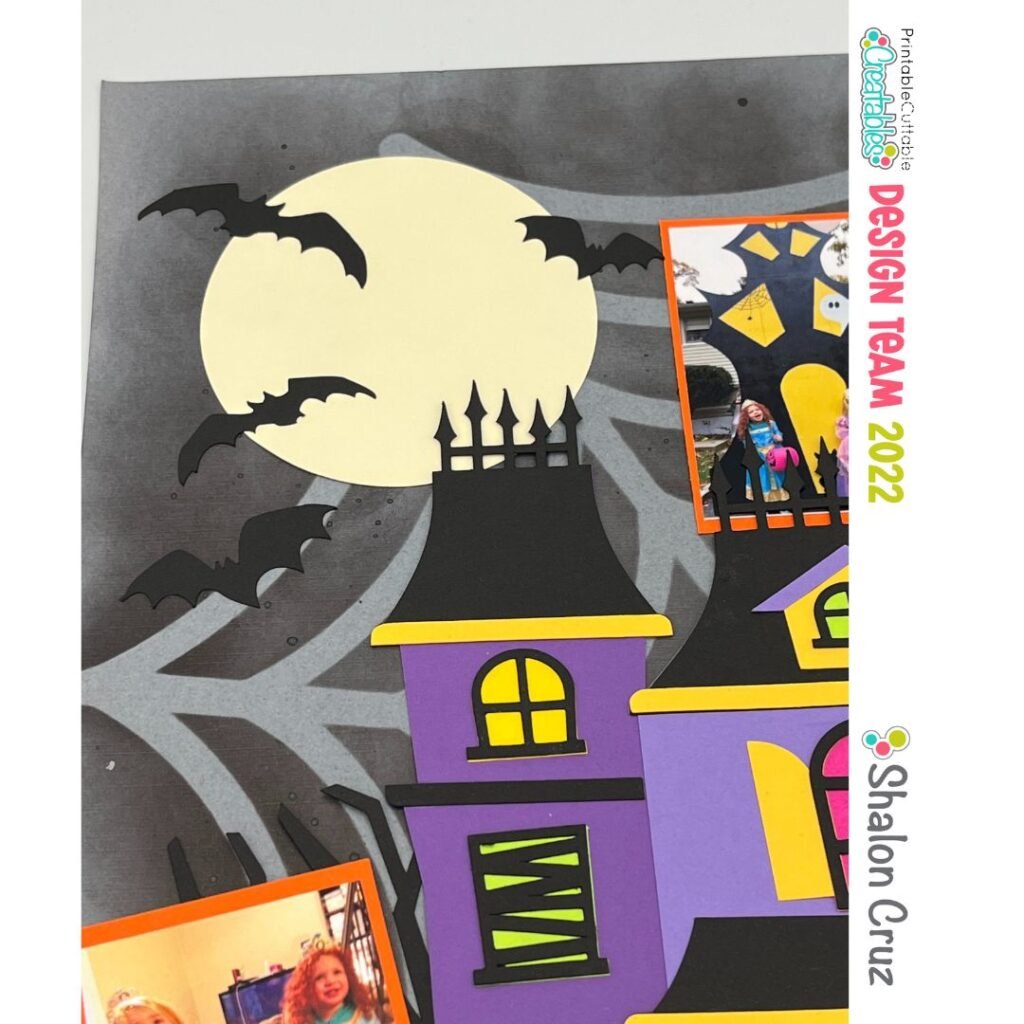 Haunted Mansion Scrapbook Layout 2 Haunted Mansion Scrapbook Layout