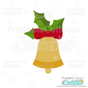 Christmas Bell Free SVG Cut File