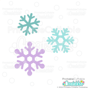 Free Snowflakes SVG File