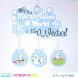 Marshmallow World Hot Cocoa Sign