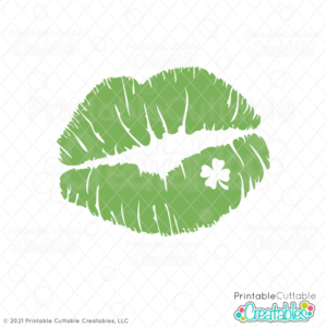 Irish Kiss Free SVG Cut File