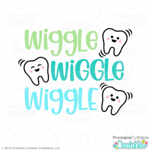 Wiggle Loose Tooth SVG File