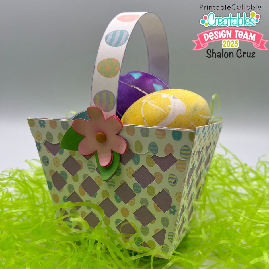 Easter Basket Treat Holder 1 Easter Basket Treat Holder