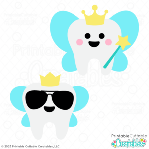Cute Tooth Fairy SVG File