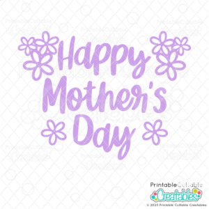 Happy Mothers Day Free SVG file