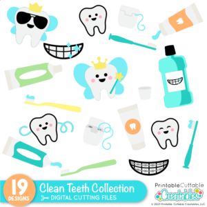Clean Teeth SVG Collection