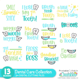 Dental Care SVG Collection