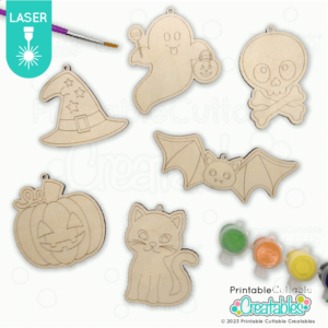 Halloween Paint Kit Laser Cut Files