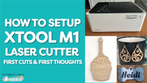 VIDEO xTool M1 Laser Cutter Setup Tutorial