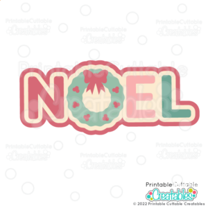 NOEL Title Free SVG Cut File