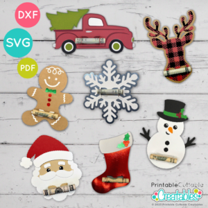 Christmas Money Holders SVG Bundle