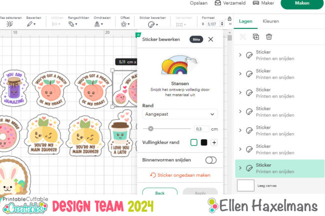 Waterproof Stickers with Cricut Create Sticker