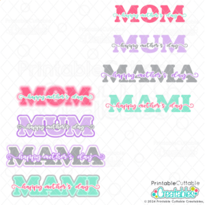 Mothers Day SVG Free Cut Files