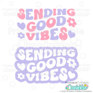 Sending Good Vibes Free SVG Files