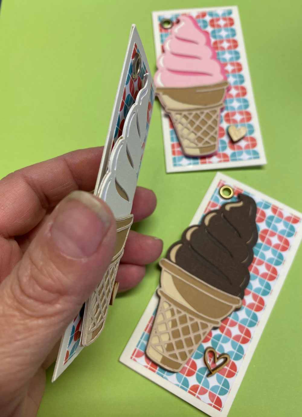 An Ice Cream Cone Greeting Card For Husband With A Message - Download On