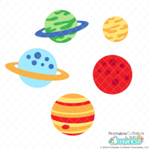 Planets SVG Cut Files