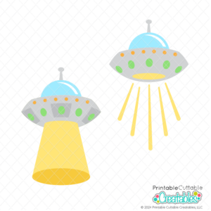 UFO SVG Cut File
