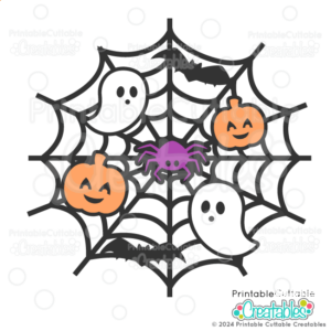 Halloween Spiderweb Free SVG File