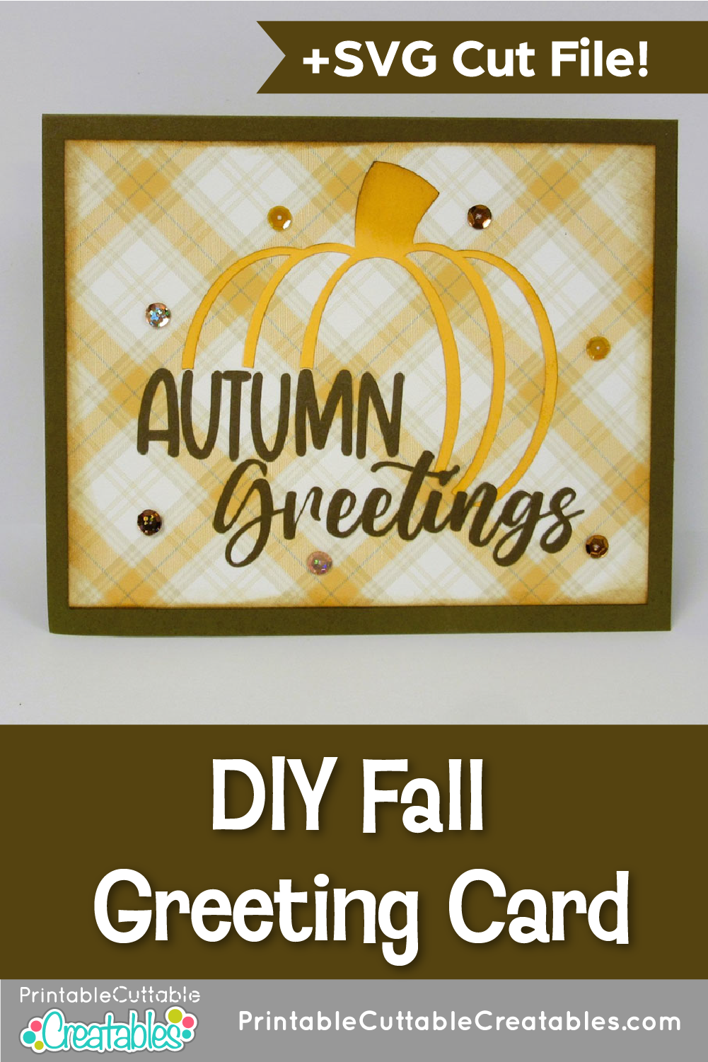 DIY Fall Greeting Card