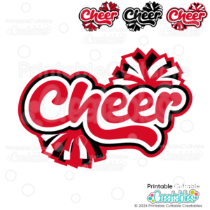 Cheerleading SVG Title