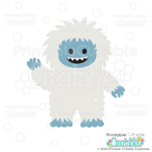 Cute Yeti SVG Cut File