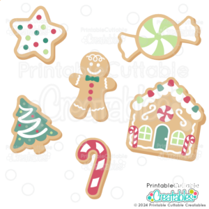 Christmas Cookies SVG Cut FIles