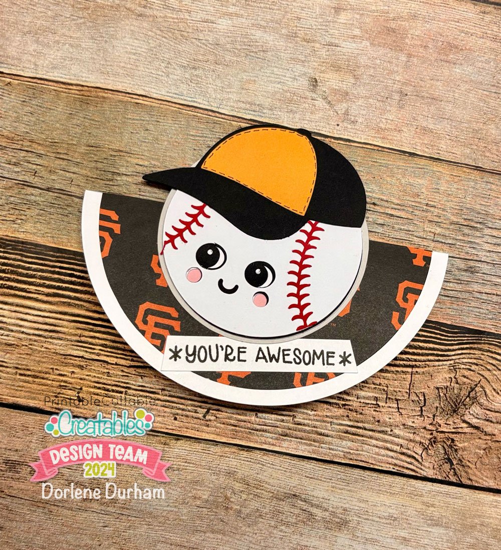 Rocking Baseball Birthday Card 1 Rocking Baseball Birthday Card
