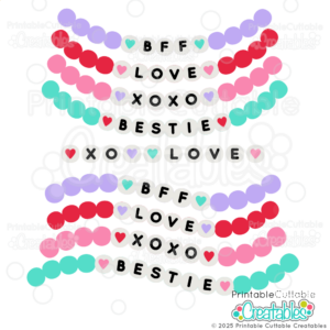 Friendship Bracelet SVG Files