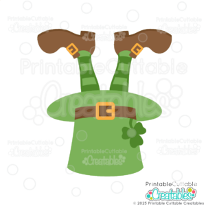 Leprechaun Feet in Hat SVG File
