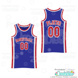 Basketball Jersey SVG File