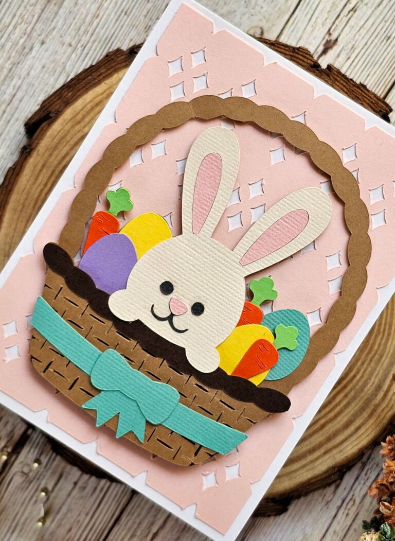 Quick and Easy Easter Basket Card Idea for Cricut
