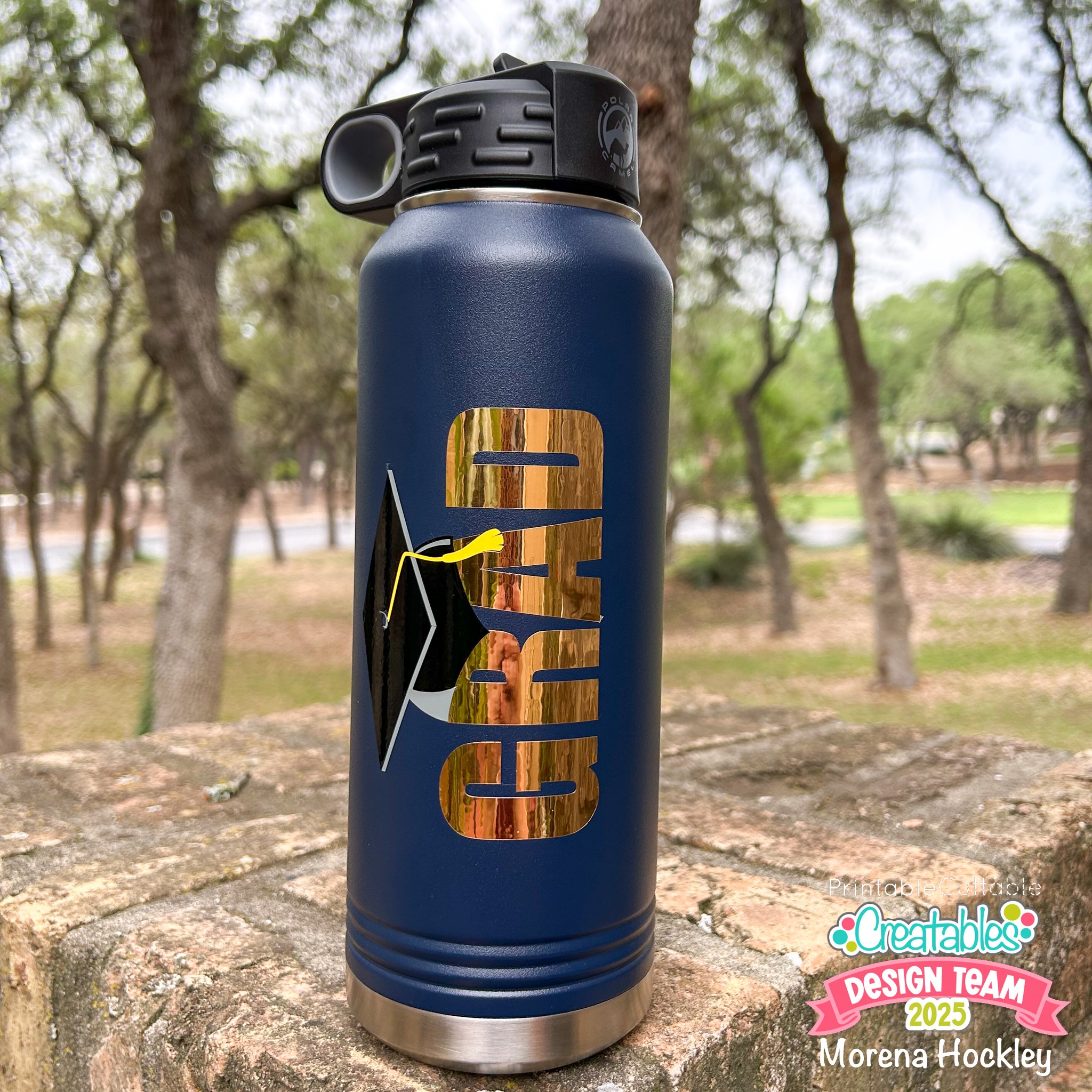 DIY Graduation Tumbler Idea 1 DIY Graduation Tumbler Idea