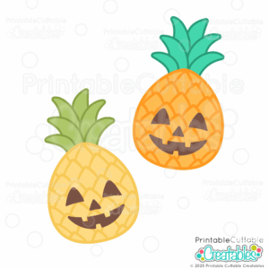 Pineapple Jack O Lantern SVG Files