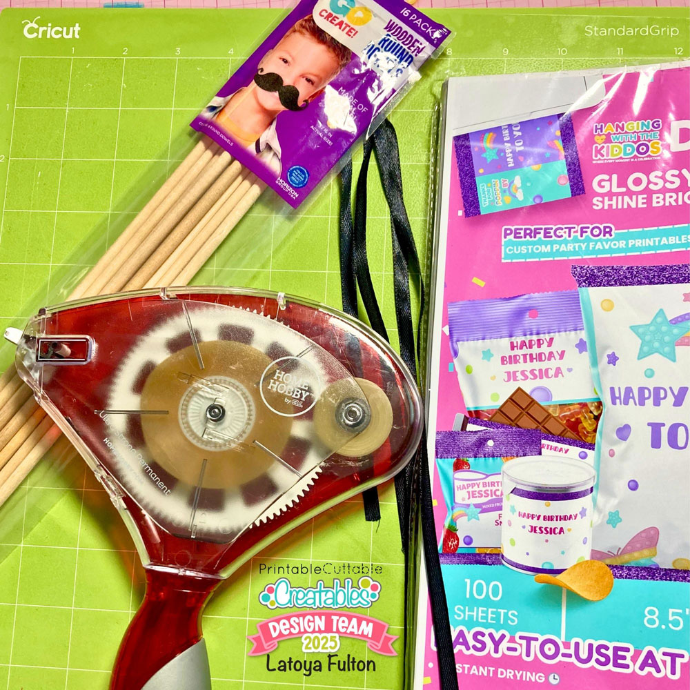 01 Back to School Photo Flag DIY