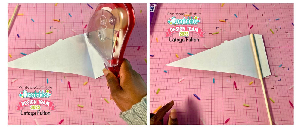 02 Back to School Photo Flag DIY