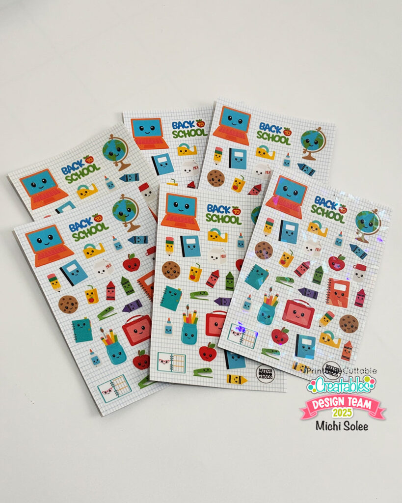 Back-to-School Stickers 5 Back-to-School Stickers
