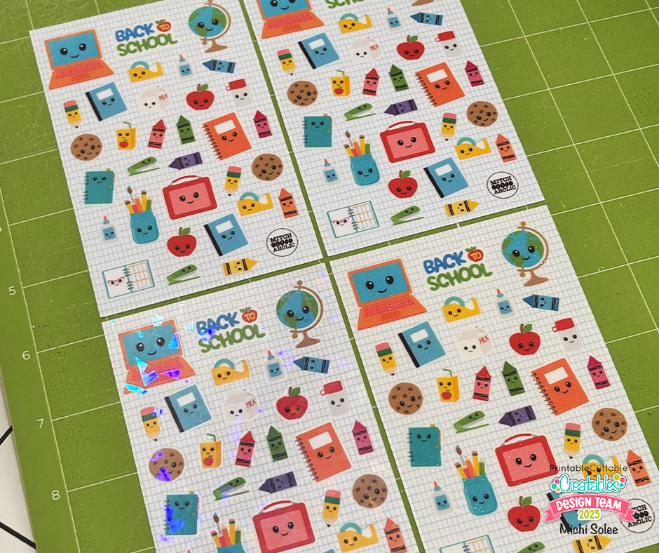 Back-to-School Stickers 4 Back-to-School Stickers